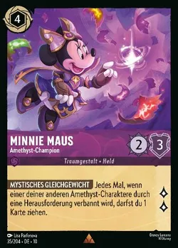 Minnie Maus - Amethyst-Champion