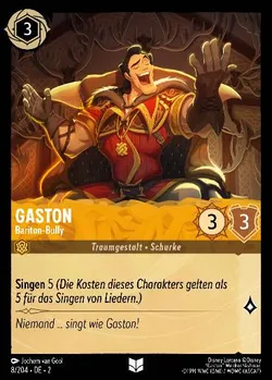 Gaston - Bariton-Bully