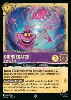Grinsekatze - Unerklärlich