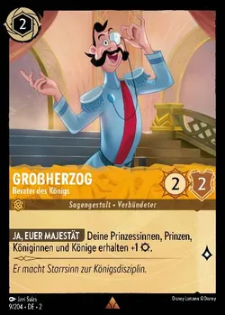 Großherzog - Berater des Königs