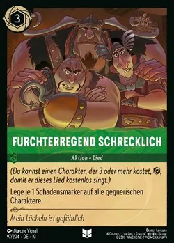 Furchterregend schrecklich