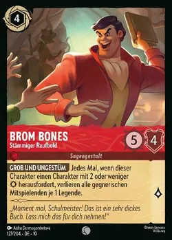 Brom Bones - Stämmiger Raufbold