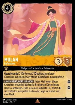 Mulan - Reflektiert