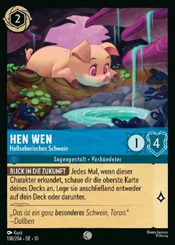 Hen Wen - Hellseherisches Schwein