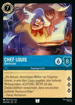 Chef Louis - Überfordert
