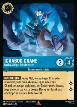 Ichabod Crane - Buchgläubiger Schulmeister