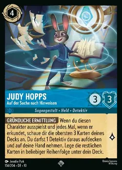 Judy Hopps - Auf der Suche nach Hinweisen