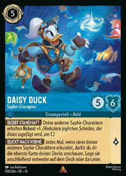 Daisy Duck - Saphir-Champion