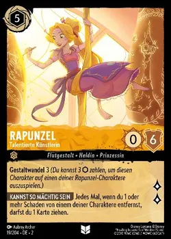 Rapunzel - Talentierte Künstlerin