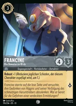 Francine - Die Beweise im Blick