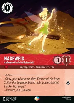 Naseweis - Außergewöhnliche Beinarbeit