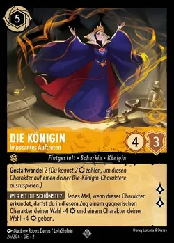 Die Königin - Imposantes Auftreten