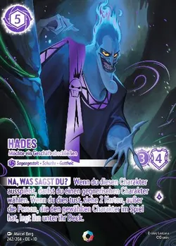 Hades - Möchte ein Geschäft abschließen