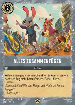 Alles zusammenfügen
