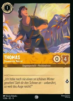 Thomas - Staunender Rekrut