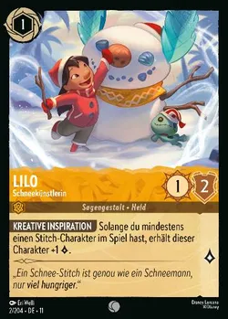 Lilo - Schneekünstlerin