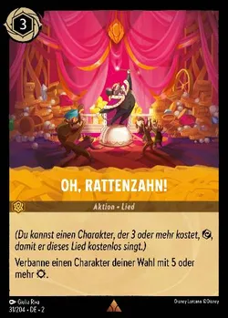 Oh, Rattenzahn!