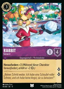 Rabbit - Genervt