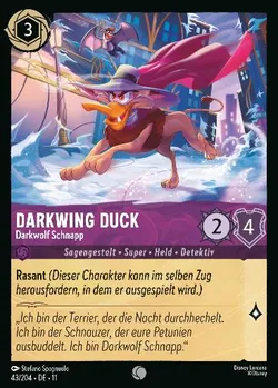 Darkwing Duck - Darkwolf Schnapp