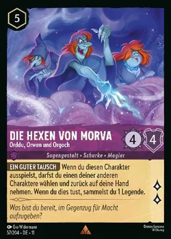 Die Hexen von Morva - Orddu, Orwen und Orgoch