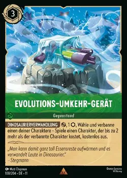 Evolutions-Umkehr-Gerät