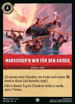Marschier'n wir für den Kaiser