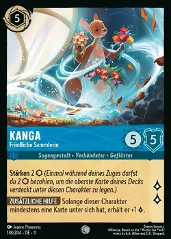 Kanga - Friedliche Sammlerin