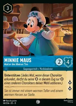Minnie Maus - Mutter des kleinen Tim