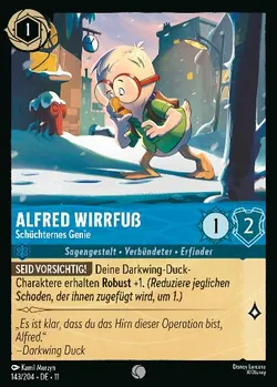 Alfred Wirrfuß - Schüchternes Genie