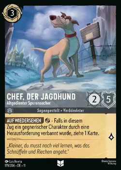 Chef, der Jagdhund - Altgedienter Spurensucher