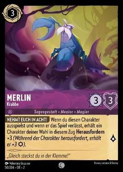 Merlin - Krabbe