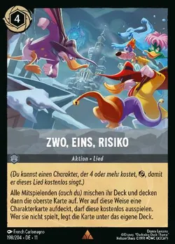 Zwo, Eins, Risiko