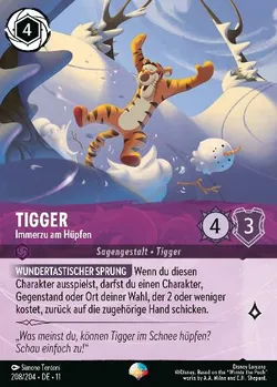 Tigger - Immerzu am Hüpfen