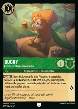 Bucky - Lehrer für Hörnchensprache