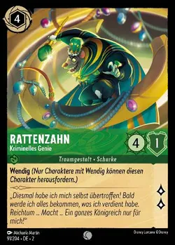 Rattenzahn - Kriminelles Genie