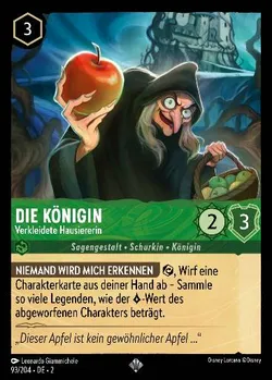 Die Königin - Verkleidete Hausiererin