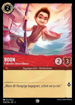Boun - Frühreifer Unternehmer