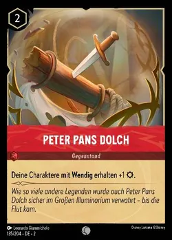 Peter Pans Dolch
