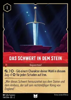 Das Schwert in dem Stein