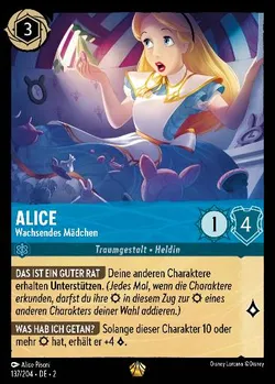 Alice - Wachsendes Mädchen