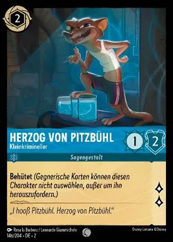Herzog von Pitzbühl - Kleinkrimineller