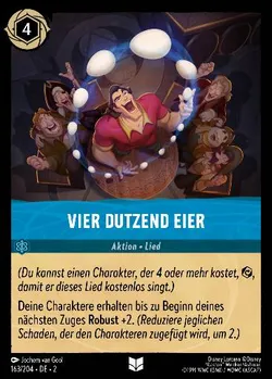 Vier Dutzend Eier