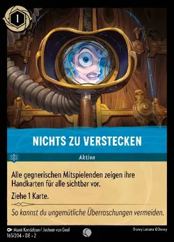 Nichts zu verstecken