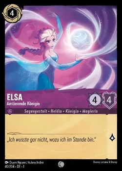 Elsa - Amtierende Königin