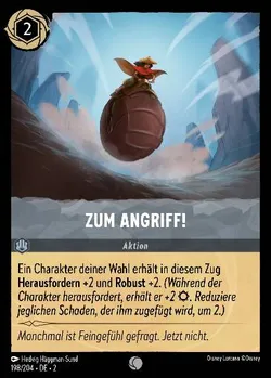 Zum Angriff!