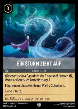 Ein Sturm zieht auf