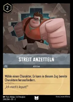 Streit anzetteln