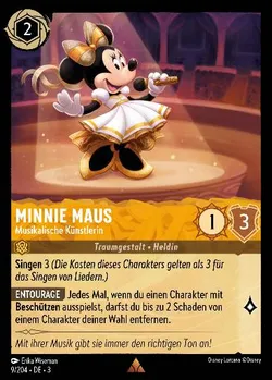Minnie Maus - Musikalische Künstlerin