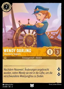 Wendy Darling - Talentierte Seglerin