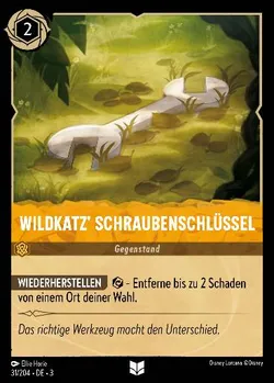 Wildkatz' Schraubenschlüssel